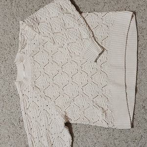 H&M Crochet Knit Sweater